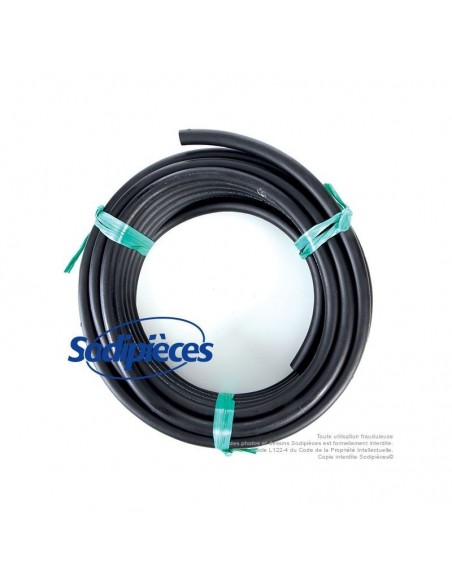 Durite essence caoutchouc Ø int. 6,5 mm, Ø ext. 13 mm. 10 mètres