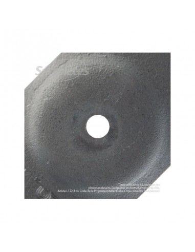 Lame tondeuse 42,7 cm. Al. 8,5 mm. Pour Bernard moteur