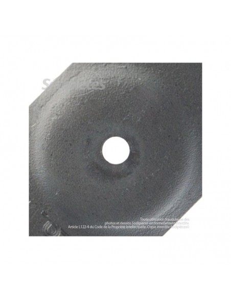 Lame tondeuse 42,7 cm. Al. 8,5 mm. Pour Bernard moteur