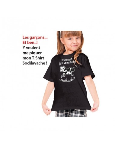 T.Shirt : " Parce que je le veau bien ! " 7/8 ans