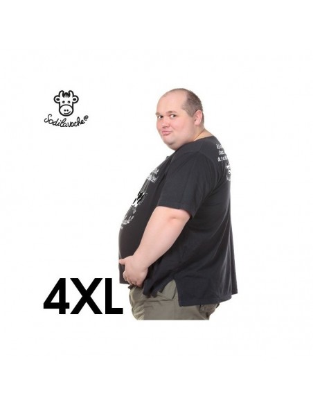 T.Shirt : " Parce que je le veau bien ! " Homme taille 4XL