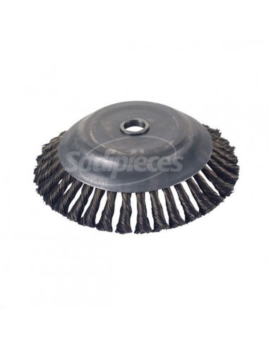 Brosse conique Pro pour désherbage Ø 230 mm, Al 20 mm