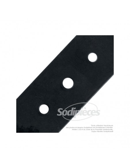 Lame tondeuse 33 cm. Al. 20,5 mm. Pour Oleo Mac