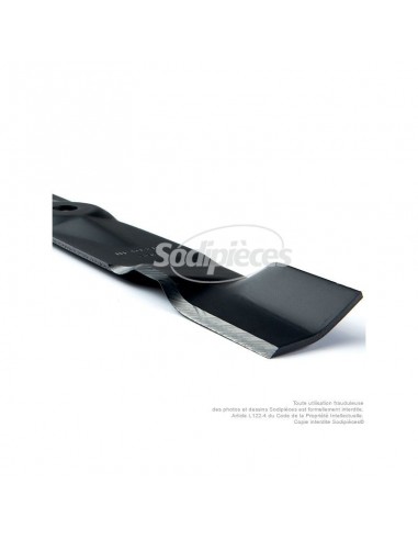 lame tondeuse 54,5 cm. Al. 17,5 mm. Pour John Deere