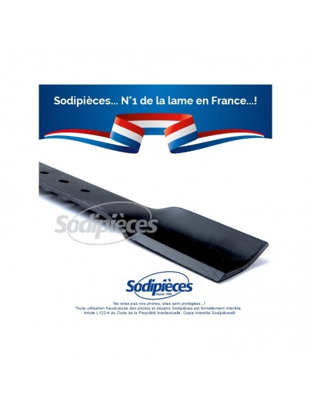 Lame tondeuse 33 cm. Al. 20,5 mm. Pour Oleo Mac