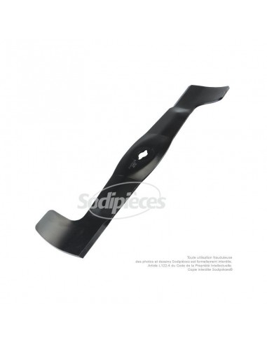 lame tondeuse 55,4 cm. Al. 20x35 mm. Pour John Deere