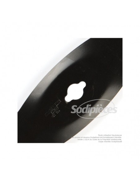 lame tondeuse 55,4 cm. Al. 20x35 mm. Pour John Deere