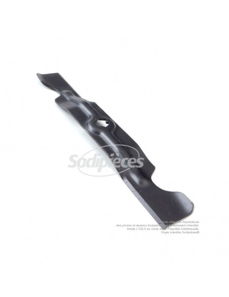 Lame tondeuse 45,4 cm. Al. étoilé 6 pointes. Pour MTD