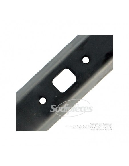 Lame tondeuse 50,8 cm. Al. 23,4 x 17,4 mm. Pour MTD