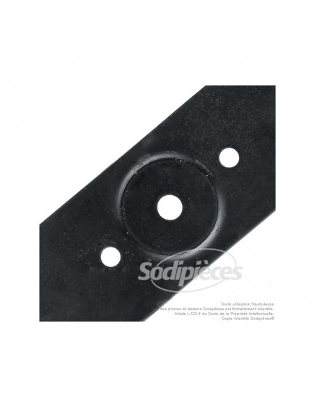 Lame tondeuse 45,3 cm. Al. 10,4 mm. Pour Viking