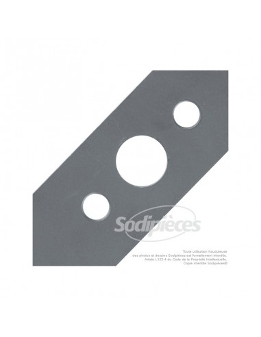 Lame tondeuse 40,7 cm. Al. 10 mm. Pour Oleo Mac