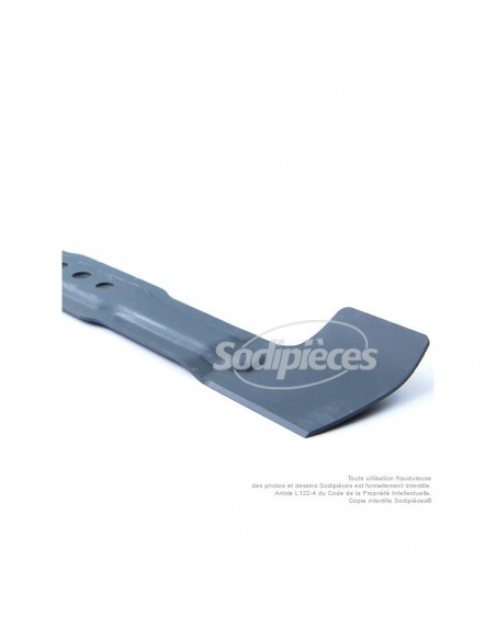 Lame tondeuse 37 cm. Al. 10 mm. Pour Bosch