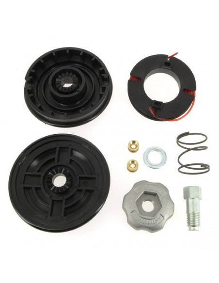 Tête débroussailleuse 2 fils F12x1,50 gauche écrou alu