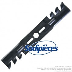 Lame tondeuse universelle mulching 55,8 cm. Alésage 25,4 mm