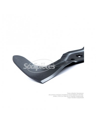 Lame tondeuse 37 cm. Al. 8 mm. Pour Bosch