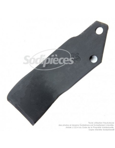 Couteaux de fraise gauche et droit bcs 705 paterno