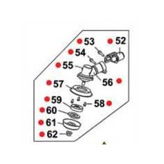 ENGRENAGE CONIQUE DEBROUSSAILLEUSE ACTIVE 2