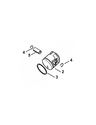 PISTON COMPLET D.37 MM PIÈCE...