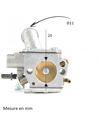 Carburateur type ZAMA Tronçonneuse...