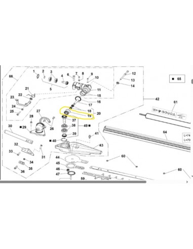 Couronne double de taille-haies...