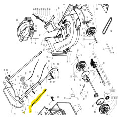 CABLE ACCELERATEUR TONDEUSE...