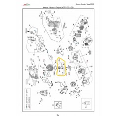 KIT PISTON DEBROUSSAILLEUSE...