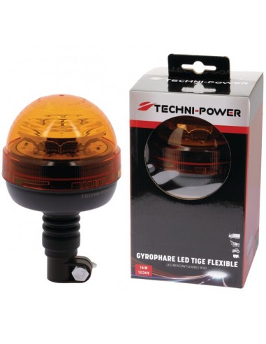 GYROPHARE LED FLEXIBLE 12/24V R65 TECHNI-POWER