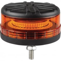 GYROPHARE TRAVAUX PUBLIC LED EMBASE PLATE 12/24V TECHNI-POWER