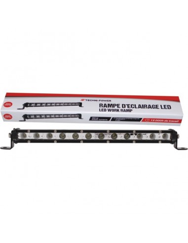 BARRE 12 LED 60W8° 331X49,3X30,4 MM 12/24V IP67 TECHNI-POWER