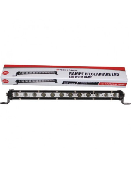 BARRE 12 LED 60W8° 331X49,3X30,4 MM 12/24V IP67 TECHNI-POWER
