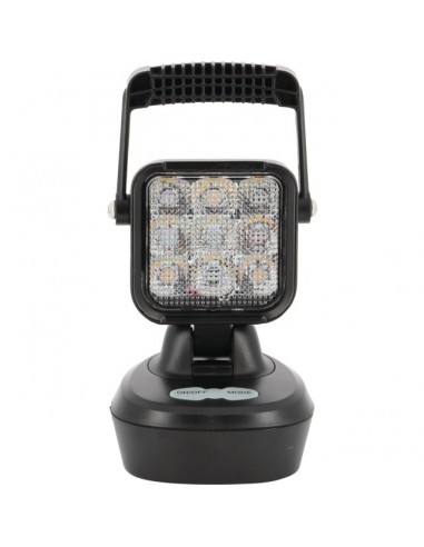 PHARE LED MAGNETIQUE CARRE SUR BATTTERIE