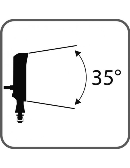 PHARE LED CARRE MINI 12/24V 12W 1200 LUMENS TECHNI-POWER