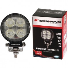 PHARE LED ROND 12/24V 20W 1600 LUMENS TECHNI-POWER