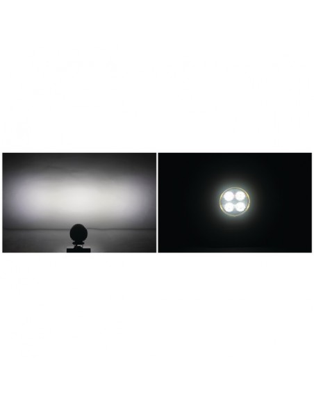 PHARE LED ROND 12/24V 20W 1600 LUMENS TECHNI-POWER