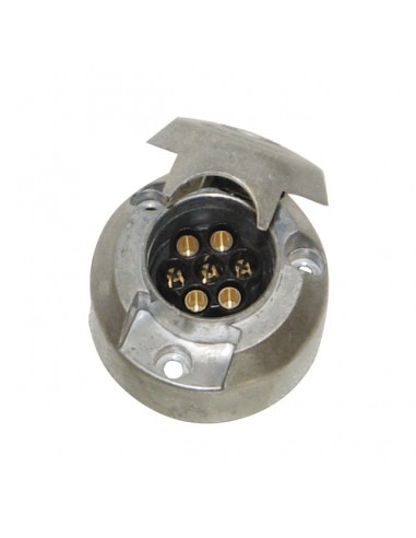 SOCLE FEMELLE 7 PLOTS METAL ALU