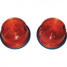 FEU DE POSITION ROND POSTERIEUR Ø 75 MM ROUGE