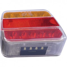 FEU ARRIERE 4 FONCTIONS LED 105X98X36 12-24V 2