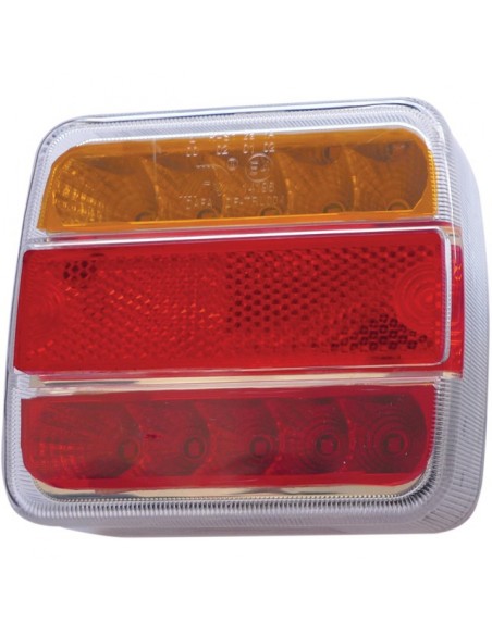 FEU ARRIERE 4 FONCTIONS LED 105X98X36 12-24V BLISTER