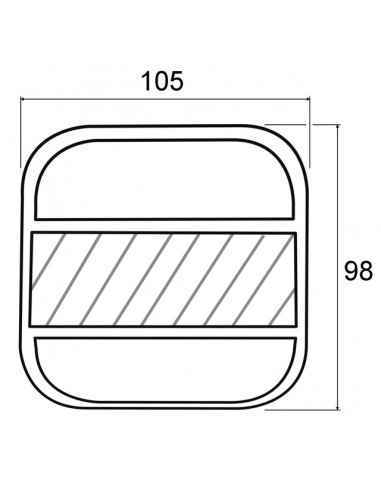 KIT SIGNALISATION LED FEUX MAGNETIQUE CARRES 12M