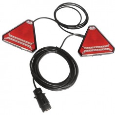 KIT SIGNALISATION MAGNETIQUE FEUX TRIANGLES LED 12M