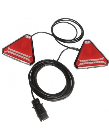 KIT SIGNALISATION MAGNETIQUE FEUX TRIANGLES LED 12M