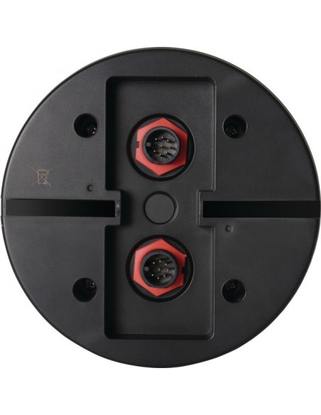 FEU ARRIERE DROIT DYNAMIQUE ROND 3 FONCTIONS 12-24V CONNEXION RAPIDE MALE 8 PIN TECHNI-POWER