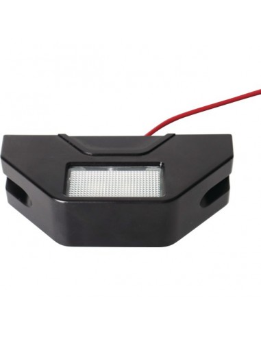 FEU ECLAIREUR DE PLAQUE LED 12/24V  CONNEXION RAPIDE MALE 8 PIN TECHNI-POWER