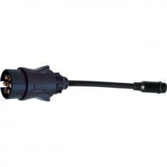 PRISE 7 PLOTS MALE PLASTIQUE CONNEXION RAPIDE MALE  8 PIN TECHNI-POWER