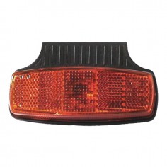 FEU DE GABARIT ORANGE 1 LED SEMELLE 90° 12/24