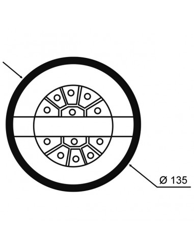 FEU ARRIERE ROND DYNAMIQUE 3 FONCTIONS LED 12-24V