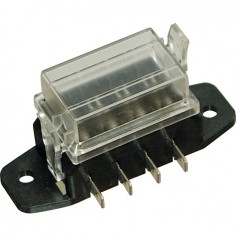 BOITE 4 FUSIBLES ENFICHABLES STANDARD COSSES LATERALES