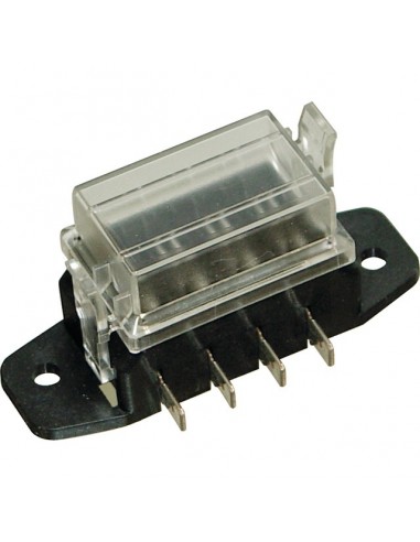 BOITE 4 FUSIBLES ENFICHABLES STANDARD COSSES LATERALES