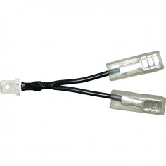 RACCORD CABLE EN Y COSSES PLATES 2 FEMELLES/1 MALE