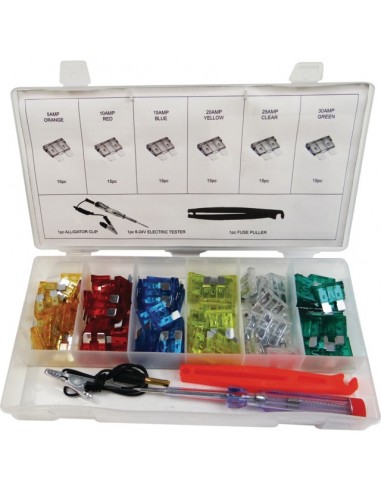 FUSIBLE ENFICHABLE STANDARD COFFRET DE 90 AVEC PINCE ET TESTEUR TECHNI-POWER